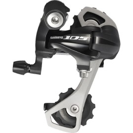 Переключатель задний SHIMANO 105, 5701, SS, 10 скоростей, черный Переключатель задний SHIMANO 105, 5701, SS, 10 скоростей, черный