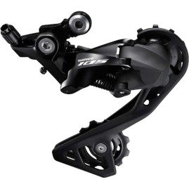 Переключатель задний SHIMANO 105, R7000, GS, 11 скоростей, серебристый