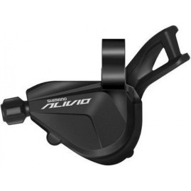 Шифтер SHIMANO ALIVIO, M3100-L, левый, 2 скорости, на хомут, без индикатора, трос 1800мм