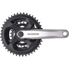Система SHIMANO TOURNEY, M131, 170мм, квадрат, 42/34/24, серебристый, без упаковки