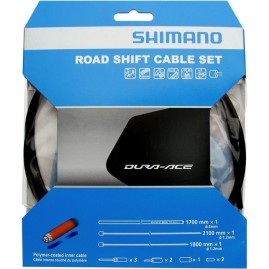 Трос и оплетка переключателя SHIMANO OT-SP41, шоссе,полимерное покрытие, 1700 мм, черного цвета Y63Z98910 Трос и оплетка переключателя SHIMANO OT-SP41, шоссе,полимерное покрытие, 1700 мм, черного цвета Y63Z98910