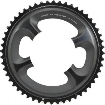 Звезда передняя SHIMANO ULTEGRA FC-6800, 52T-MB, черная, для 52-36T